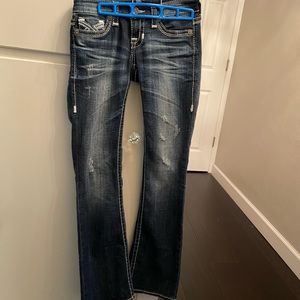 BIG STAR VINTAGE LIV BOOT DISTRESSED JEANS